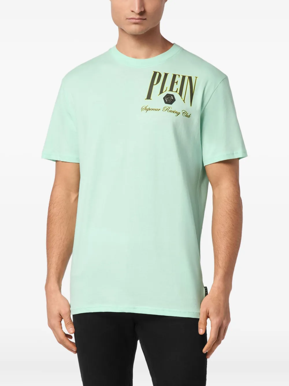 Philipp Plein Supercar Racing T-shirt Groen