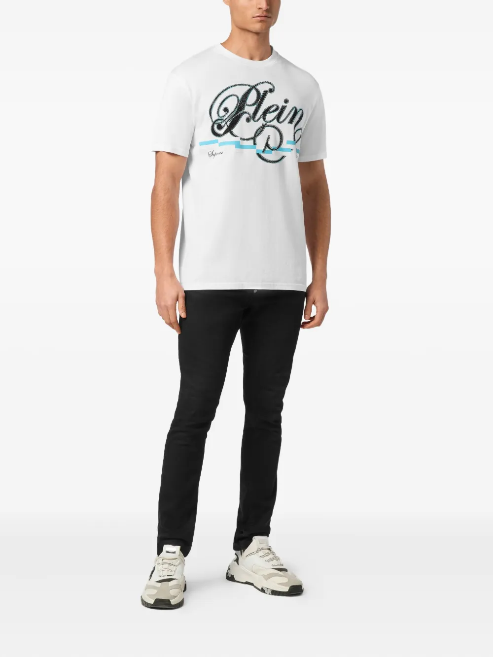 Philipp Plein playera Coursive Border | Playeras | Image 2