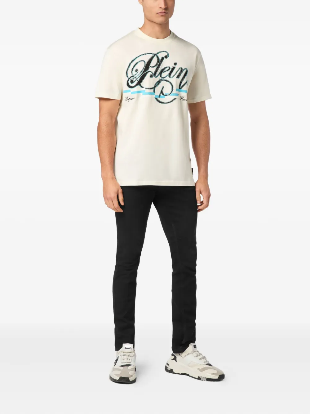 Philipp Plein playera Coursive Border | Playeras | Image 2