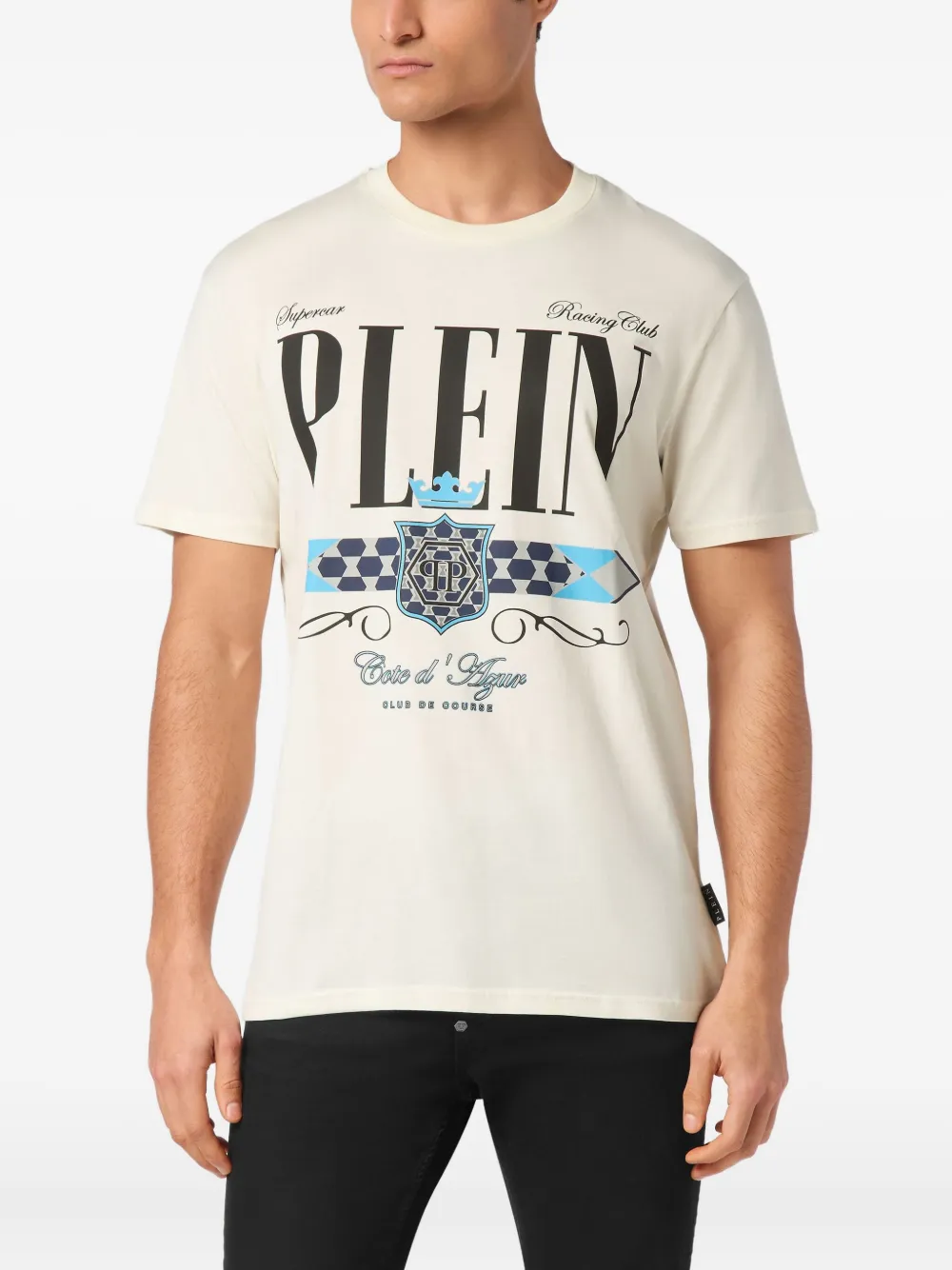 Philipp Plein Plein Stemma T-shirt - Beige