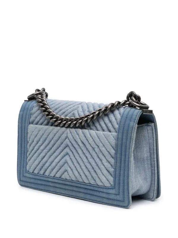 Bag Medium Chanel Boy Bag Crossbody CHANEL Pre-Owned 2014-2015