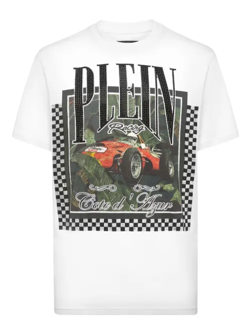 T-shirt Racing - Philipp Plein - Modalova