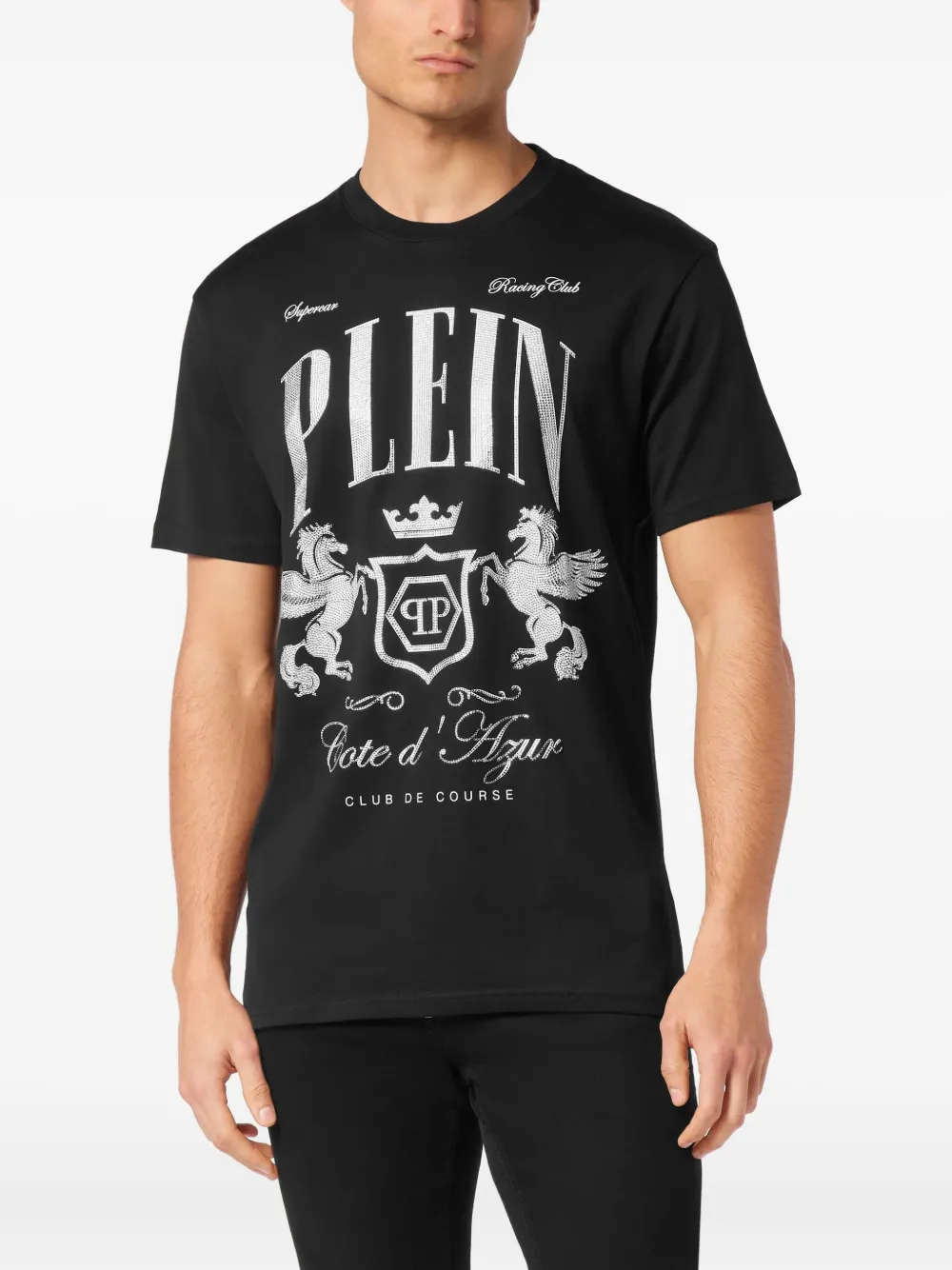 Philipp Plein Cote D'Azur T-shirt Zwart