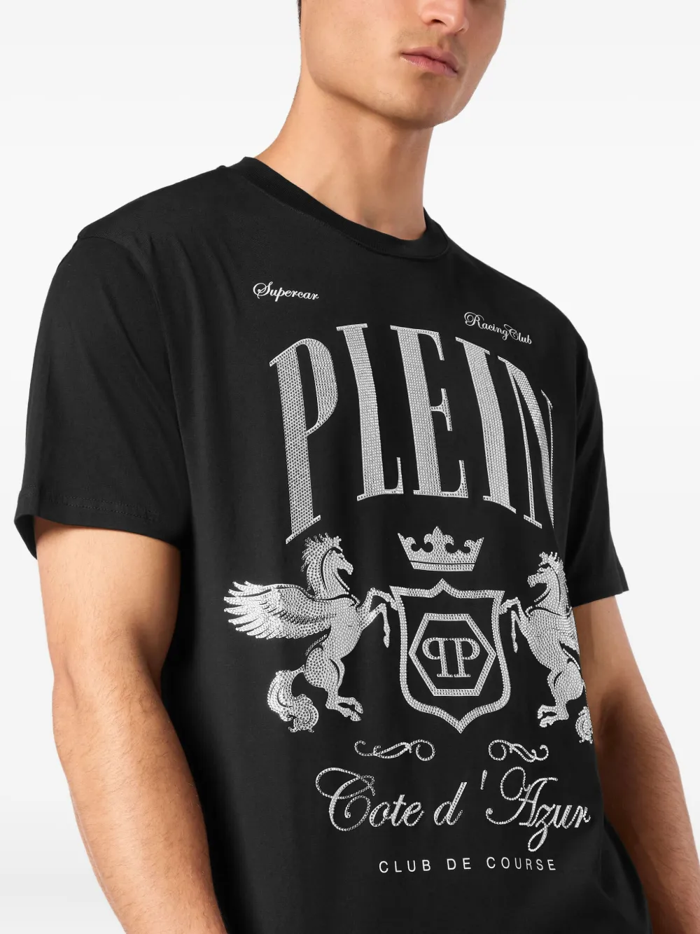 Philipp Plein Cote D'Azur T-shirt Zwart