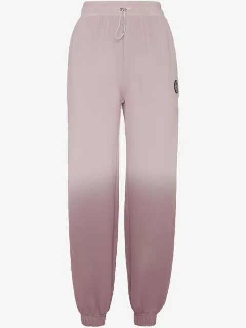 Plein Sport Calça de moletom com patch de logo