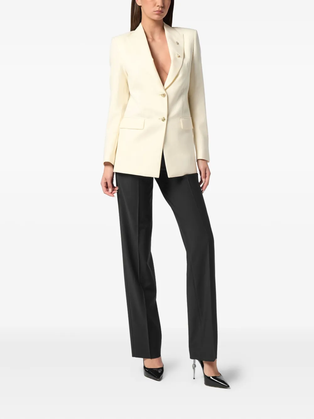 PHILIPP PLEIN BOYFRIEND FIT BLAZER
