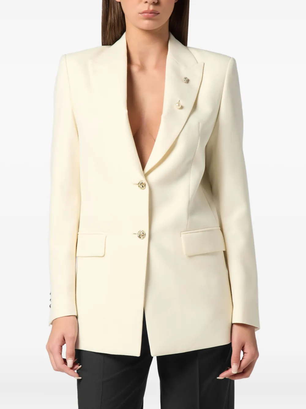 PHILIPP PLEIN BOYFRIEND FIT BLAZER
