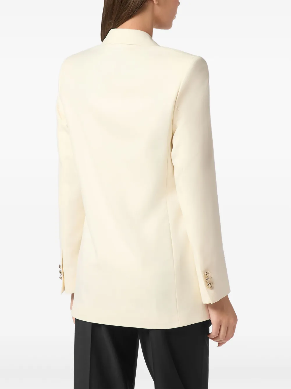 Philipp Plein Boyfriend blazer Wit