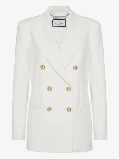 Philipp Plein Blazer met dubbele rij knopen