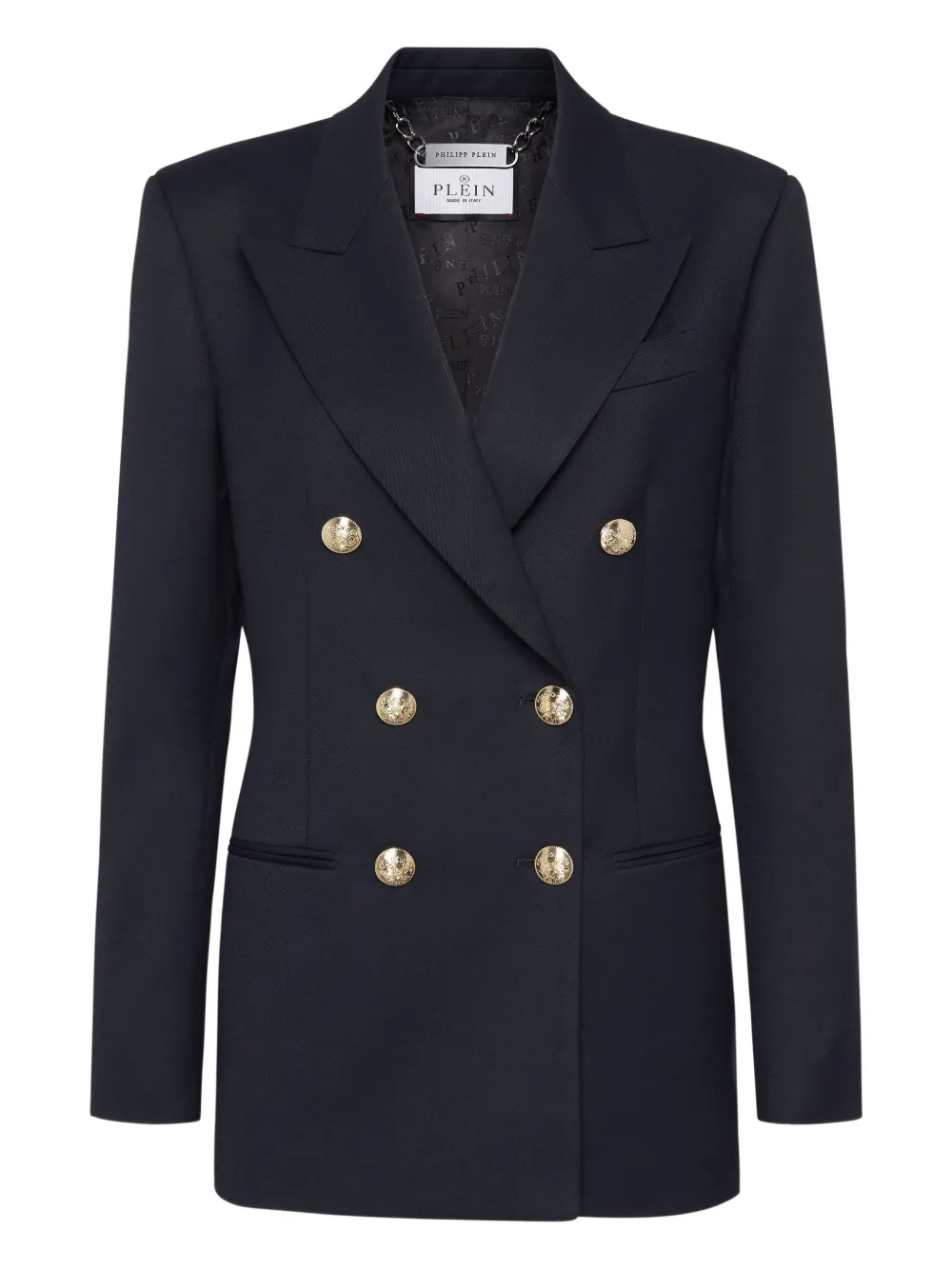 Philipp Plein Blazer met dubbele rij knopen Blauw
