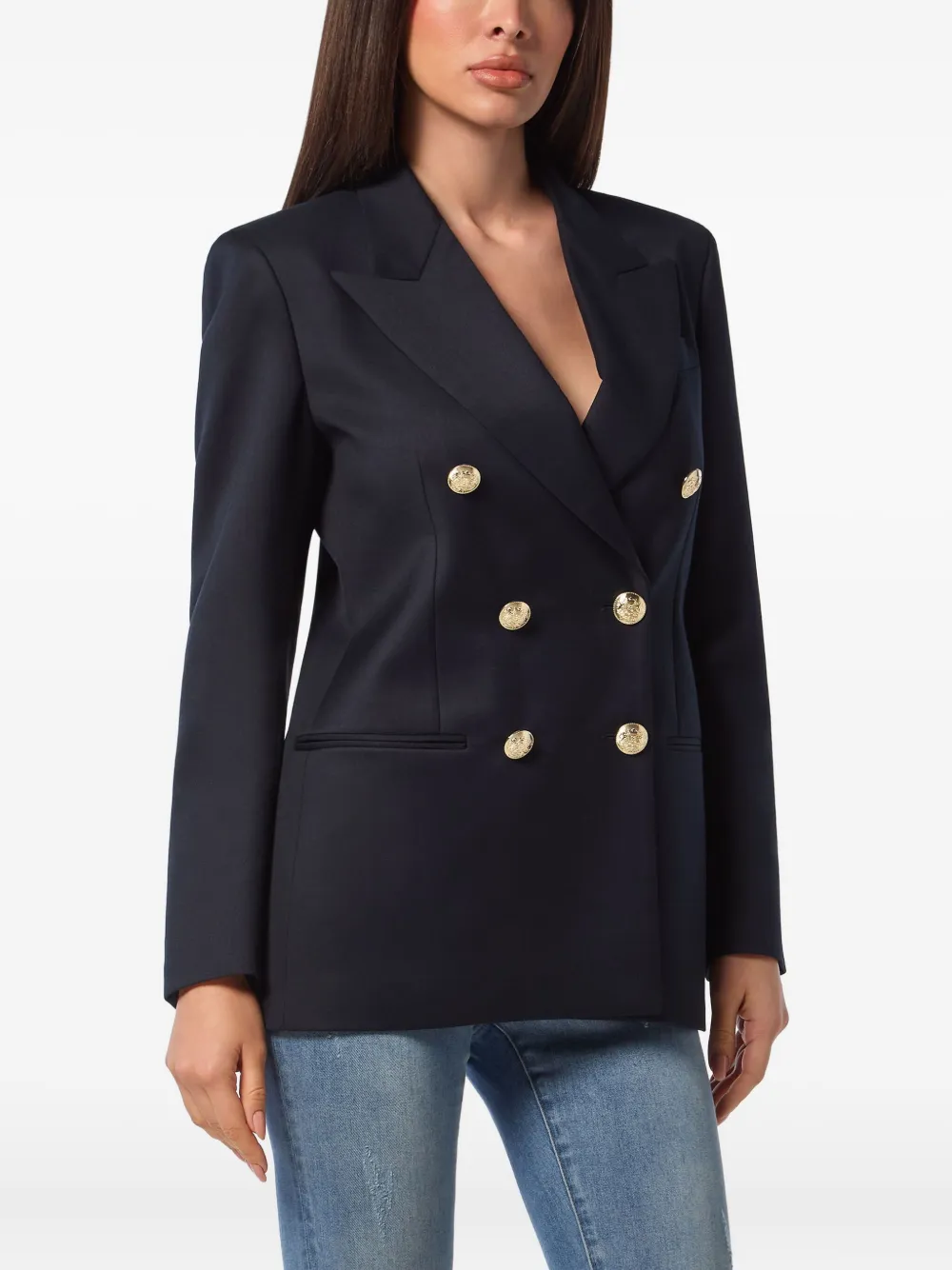 Shop Philipp Plein Double-breasted Blazer