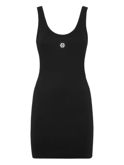 Philipp Plein logo dress