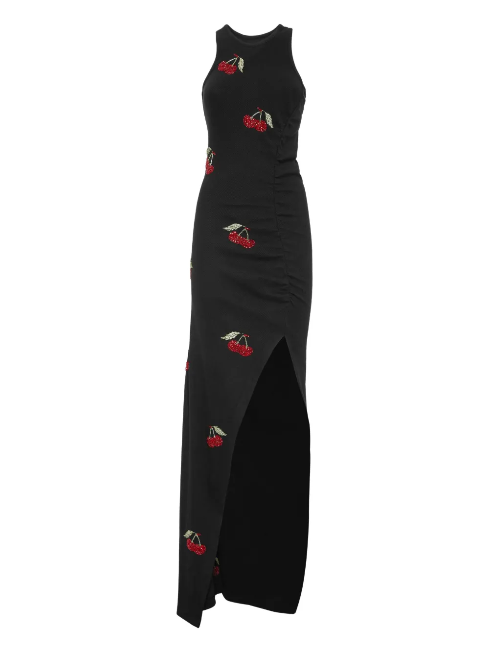 Philipp Plein crystal-embellished maxi dress Zwart