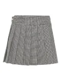 Philipp Plein pleated mini skirt - Black