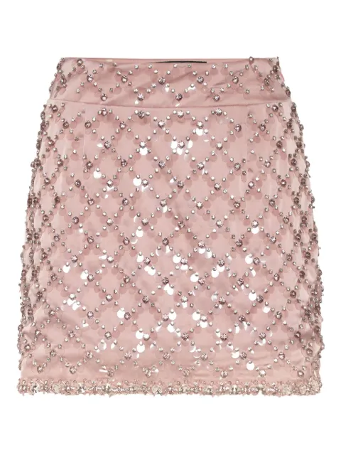 Philipp Plein paillette-embellished mini skirt 
