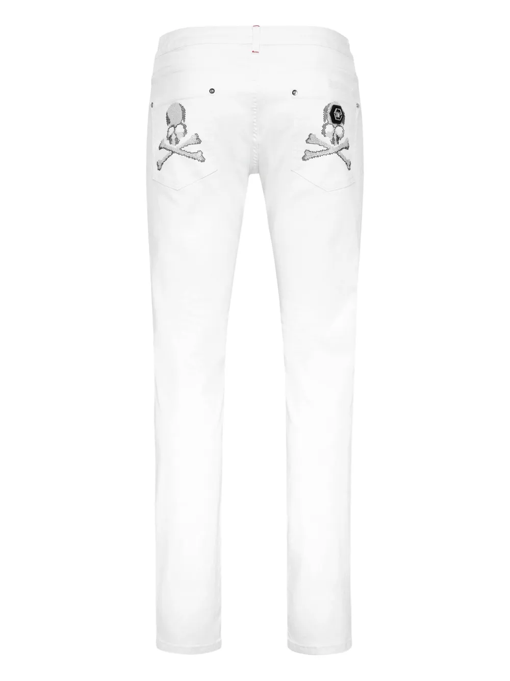 Philipp Plein Skulls jeans - Wit