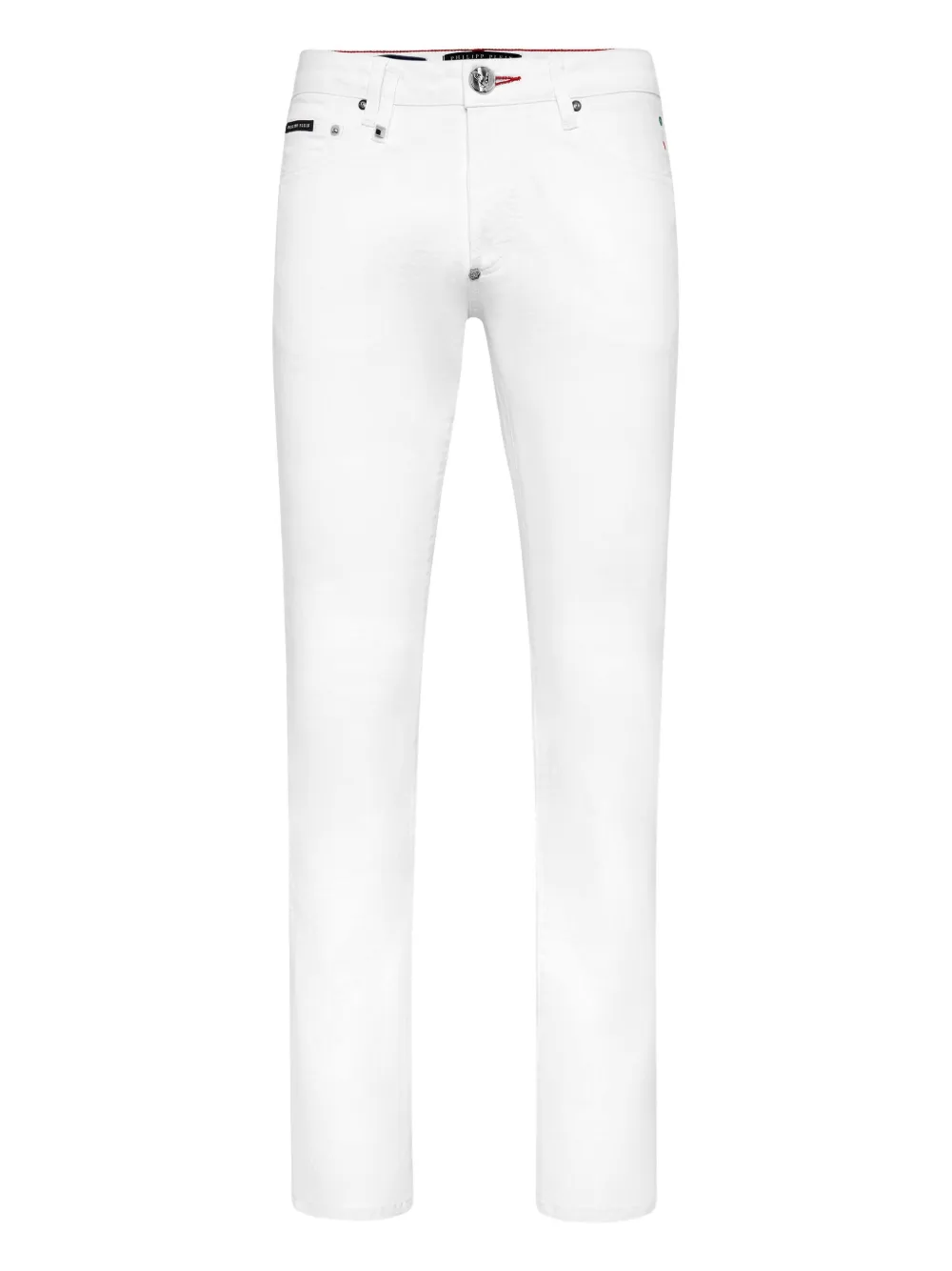 Philipp Plein Skulls jeans Wit