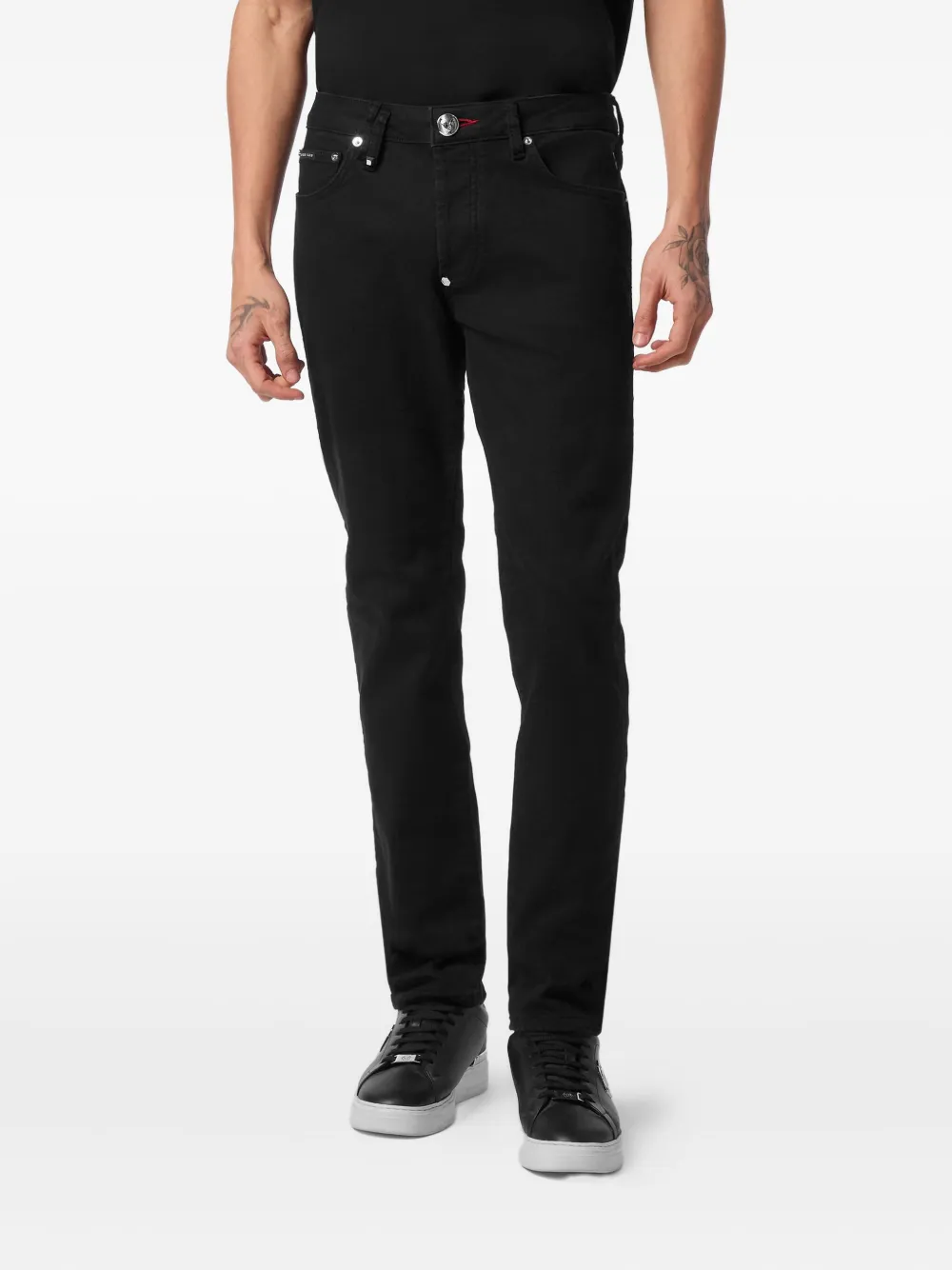 Philipp Plein Skulls jeans Zwart