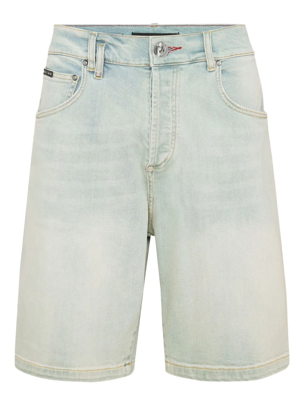 Philipp Plein Formentera Skulls shorts Blauw