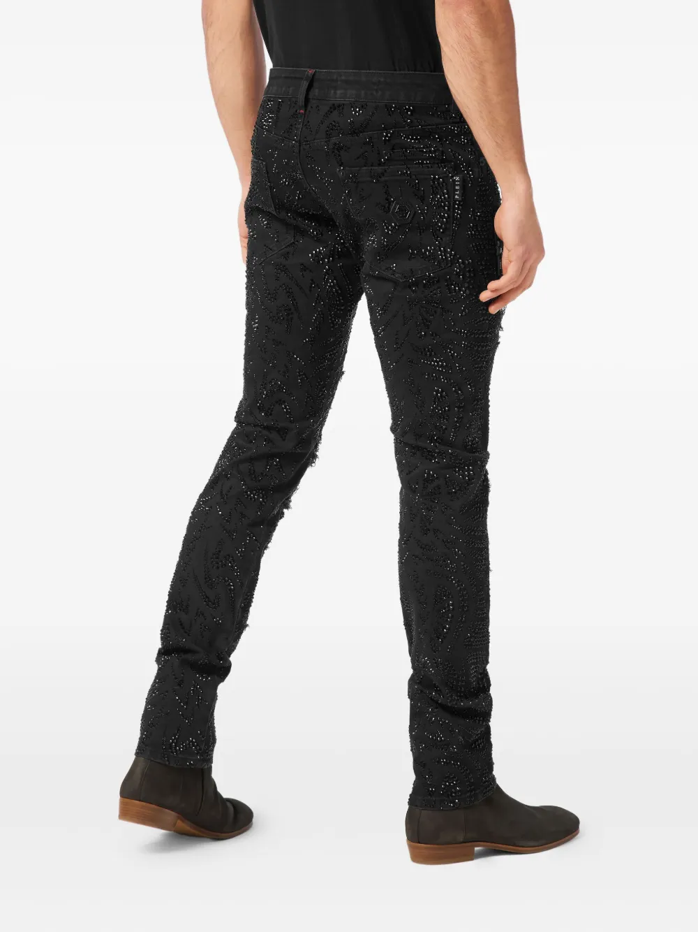 Philipp Plein Rock Star jeans Zwart