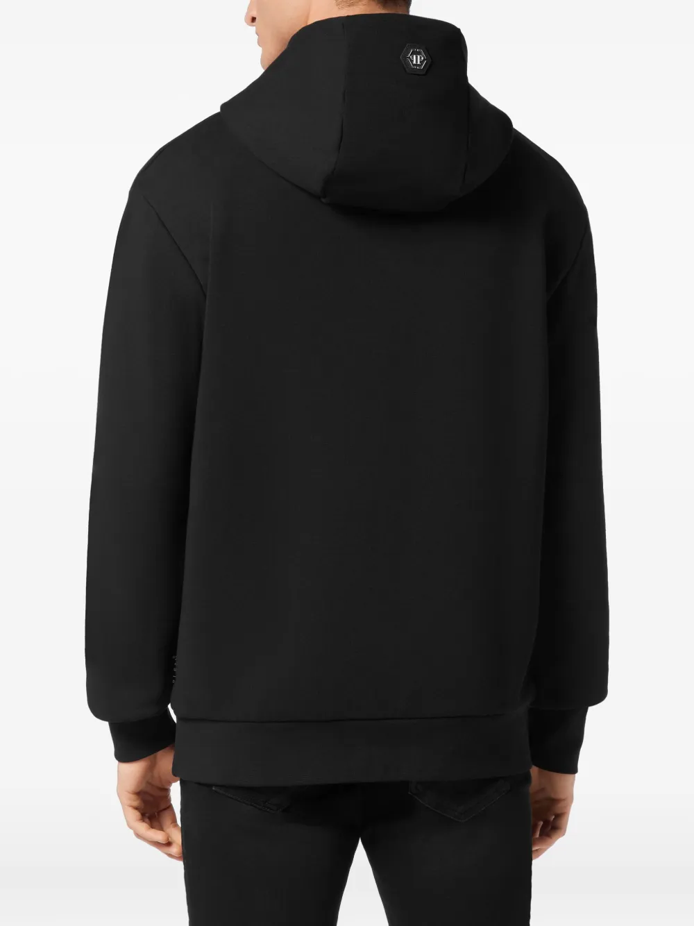 Philipp Plein Hoodie met doodskoppatroon Zwart