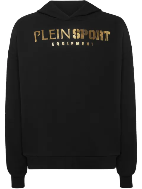 Plein Sport هودي بشعار لامع