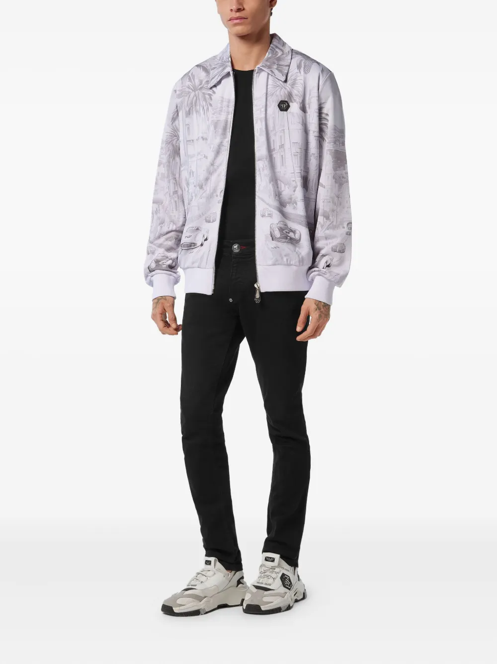Philipp Plein chamarra deportiva Montecarlo | Chamarras deportivas y rompevientos | Image 2