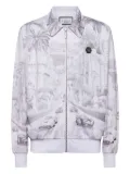Philipp Plein Montecarlo tracksuit jacket - White