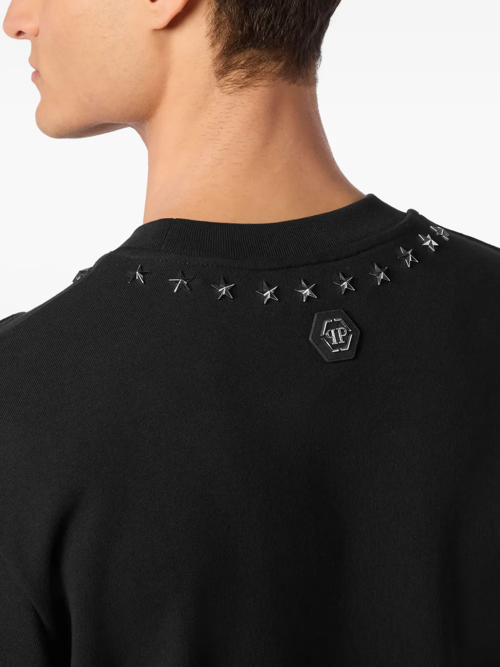 Philipp Plein Gothic Plein sweater Zwart