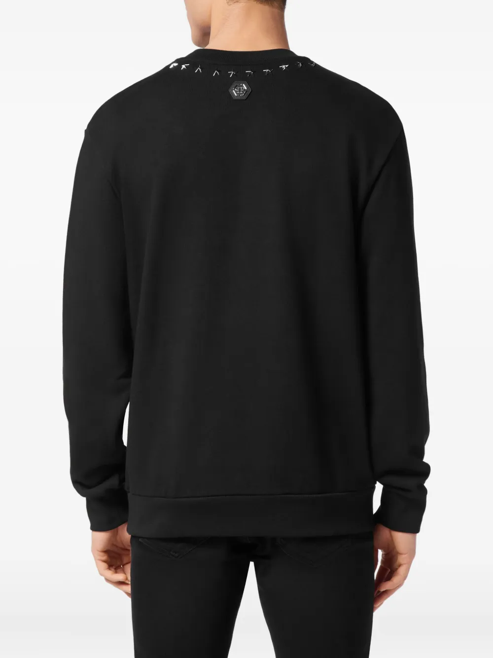 Philipp Plein Gothic Plein sweater Zwart