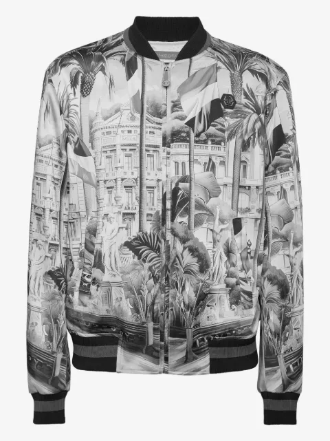 Philipp Plein D'azur bomber jacket 