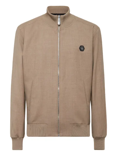 Philipp Plein logo-patch jacket 