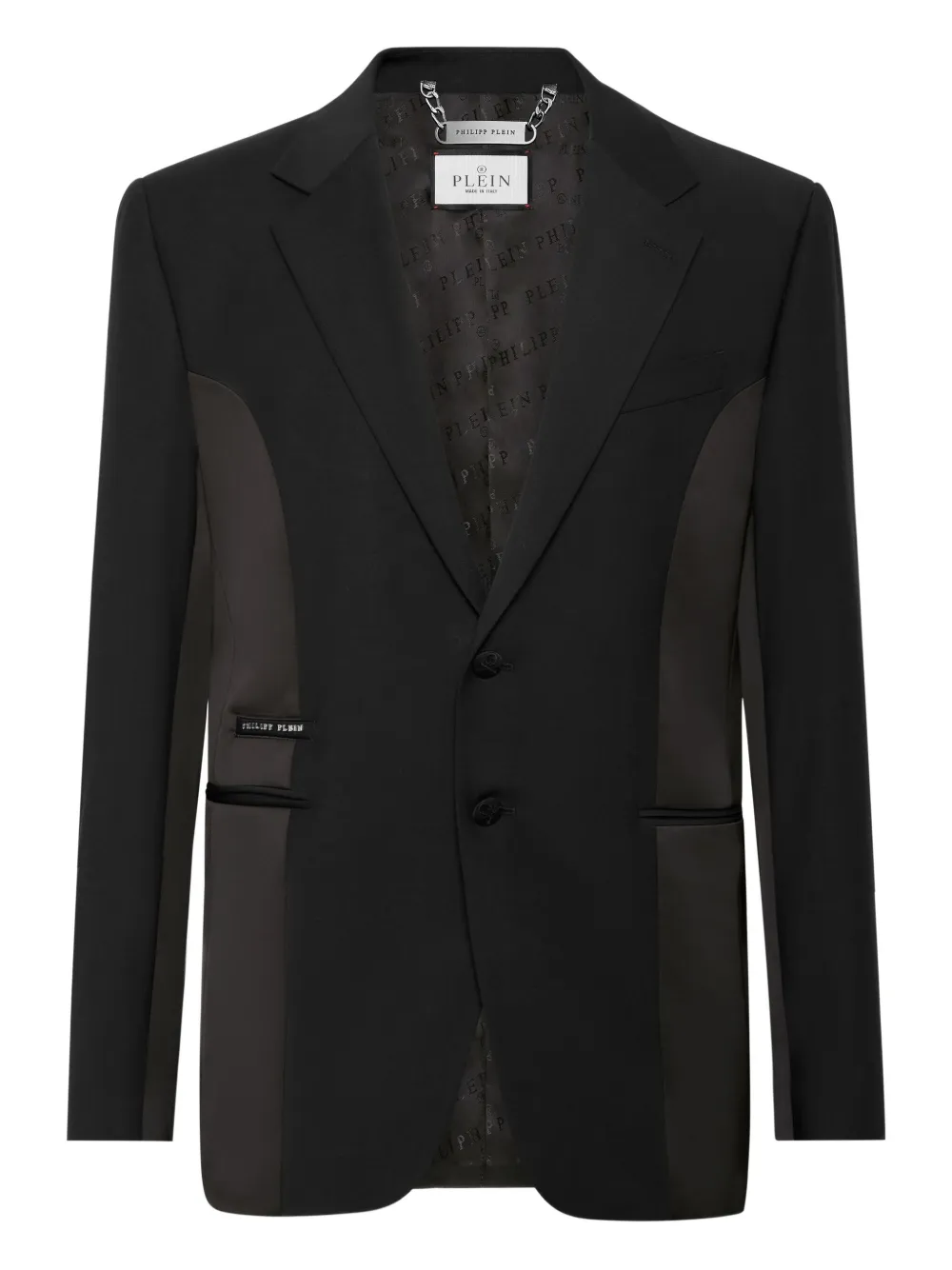 Philipp Plein Lord fit blazer Zwart