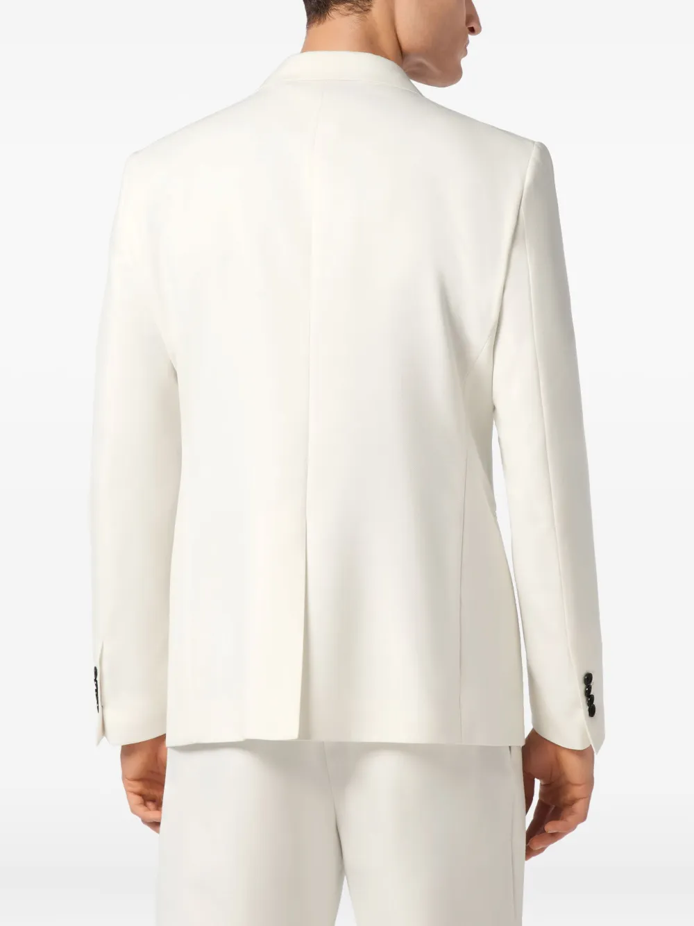 Philipp Plein Wollen blazer Wit