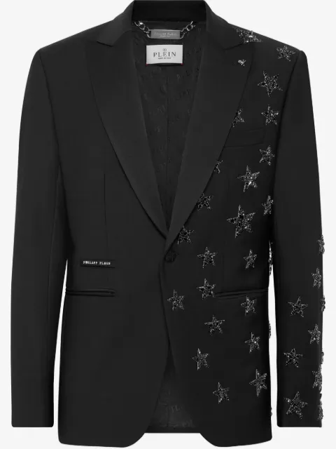 Philipp Plein wool blazer Lord Fit stars