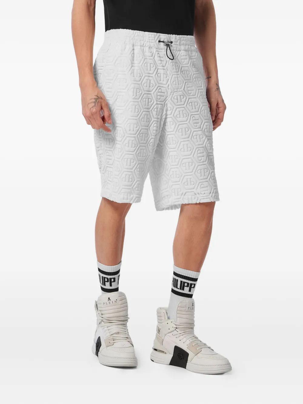 Philipp Plein Cool Kids shorts Wit