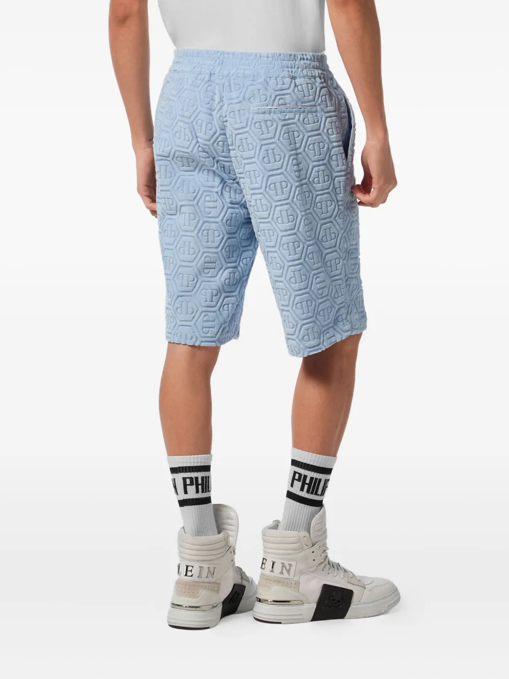 Philipp Plein Cool Kids shorts Blauw