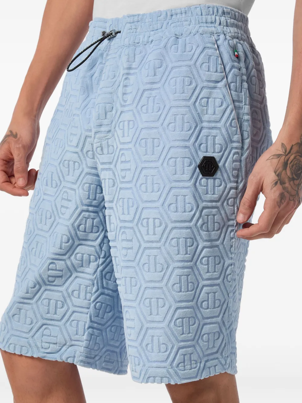 Philipp Plein Cool Kids shorts Blauw
