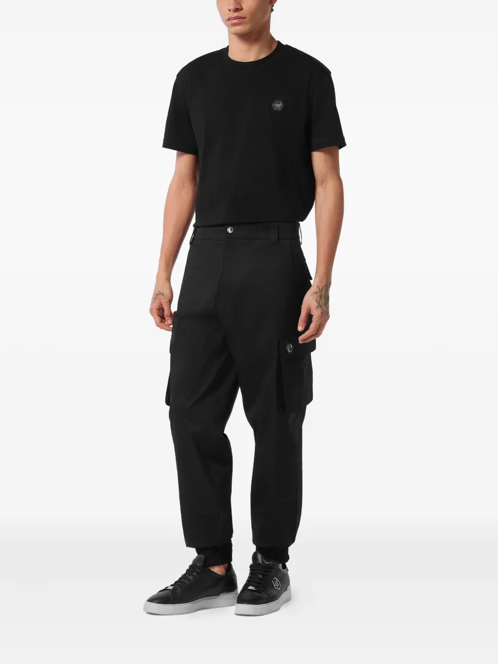 Philipp Plein Cargo broek - Zwart