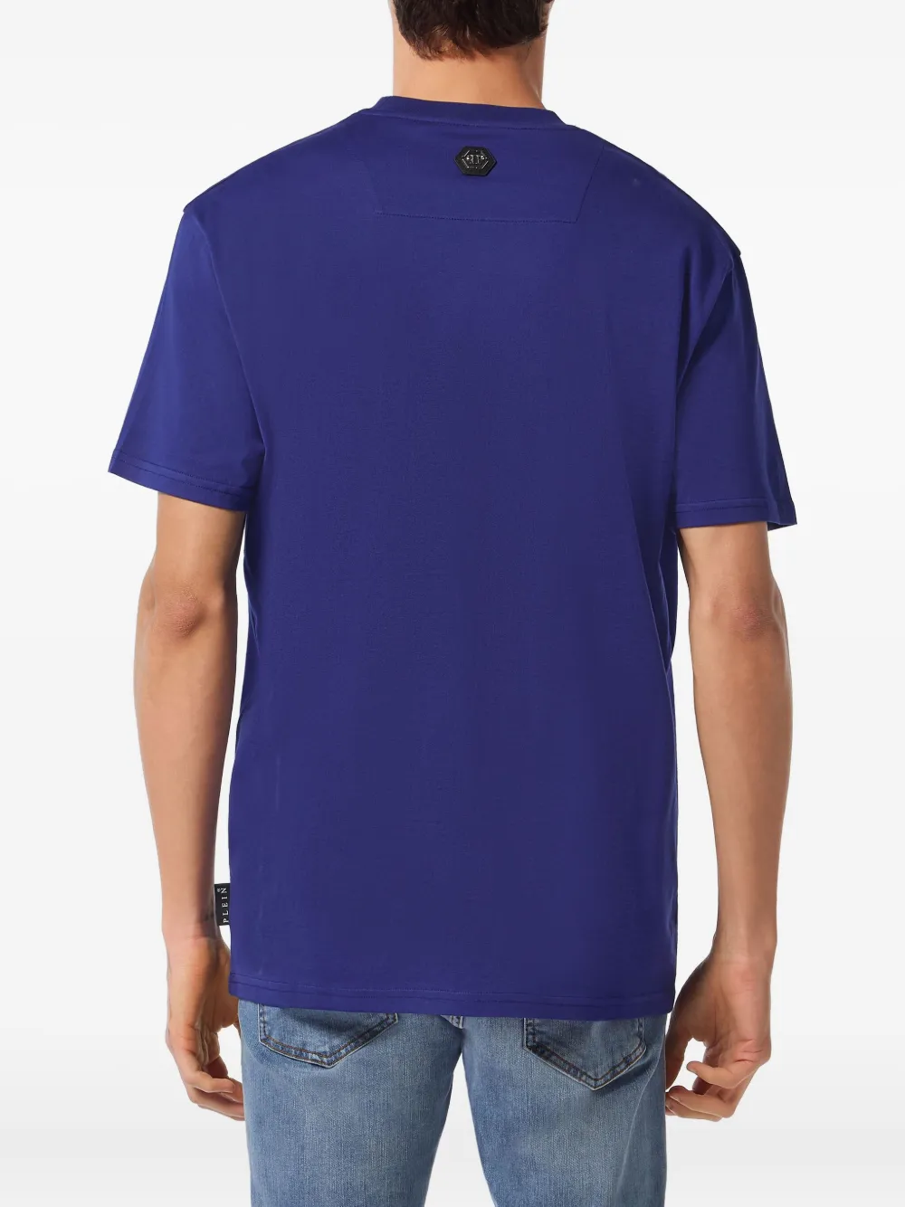 Philipp Plein Hexagon T-shirt Blauw
