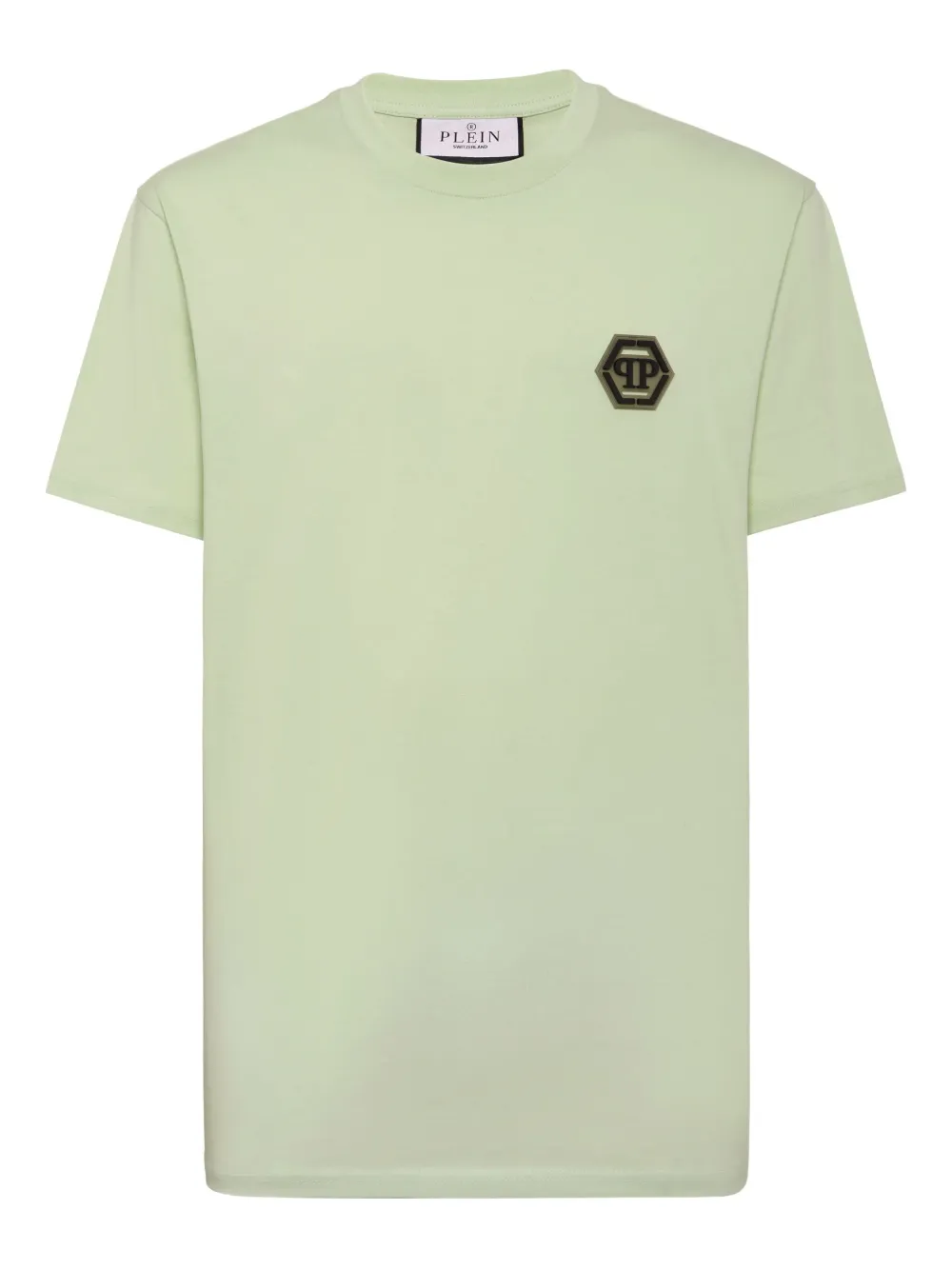 Philipp Plein Iconic Plein T-shirt met print Groen