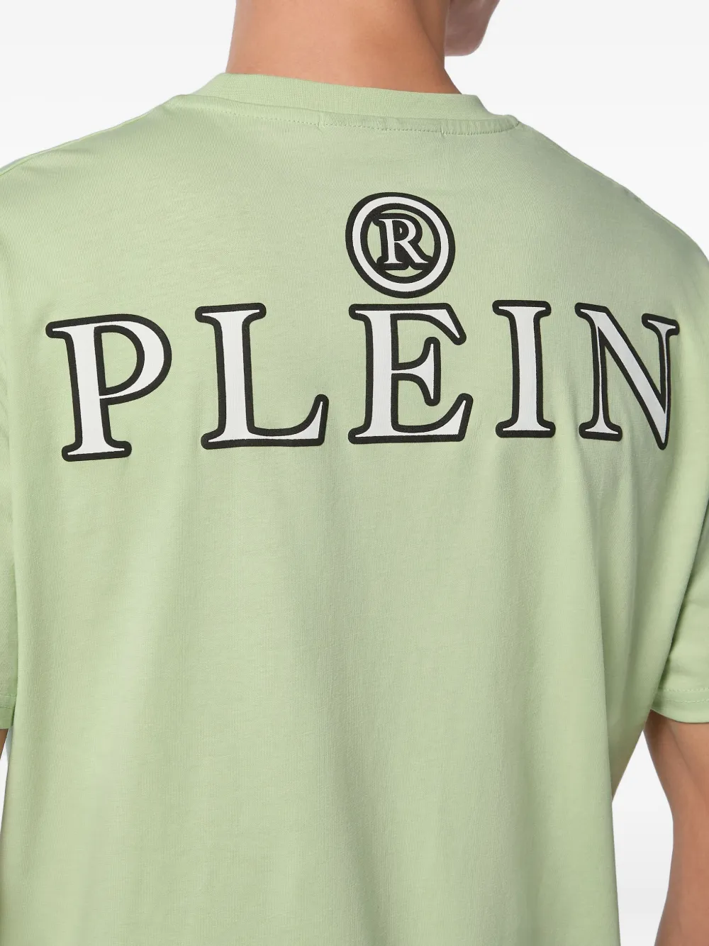 Philipp Plein Iconic Plein T-shirt met print Groen