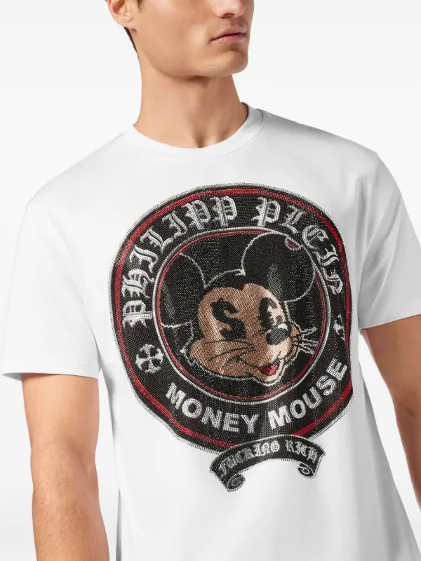 Philipp Plein Money Mouse T-shirt | White | FARFETCH