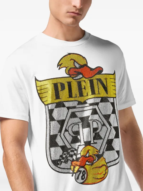Philipp Plein Duck 1978 T-shirt White FARFETCH JO