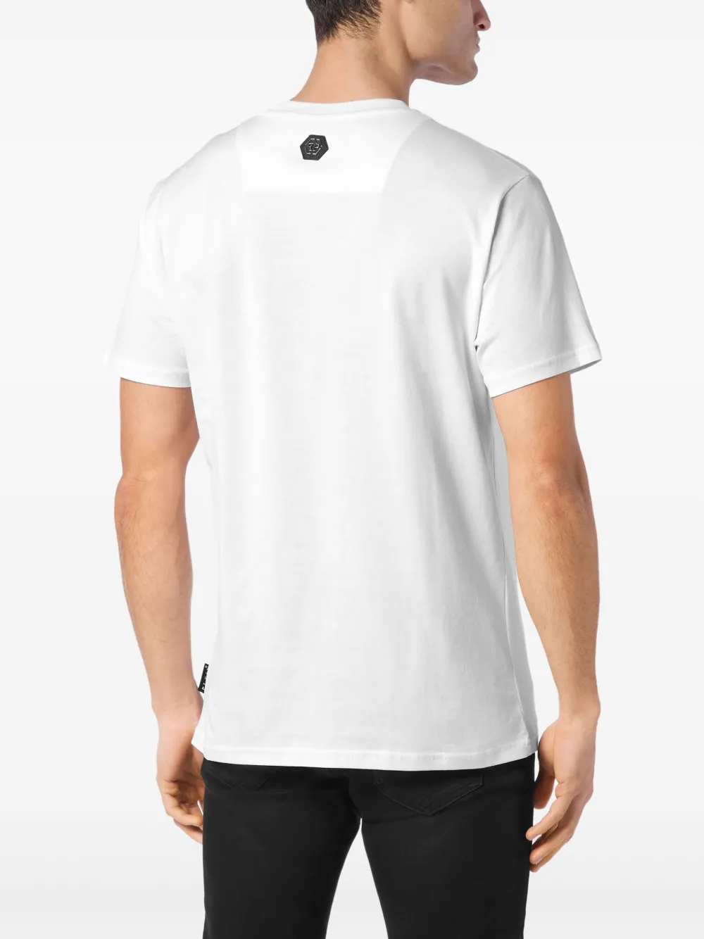 Philipp Plein Duck 1978 T-shirt Wit