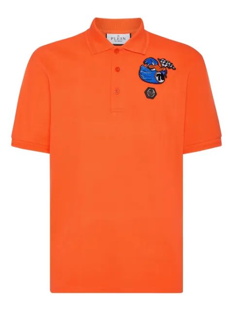 Philipp Plein playera tipo polo Duck