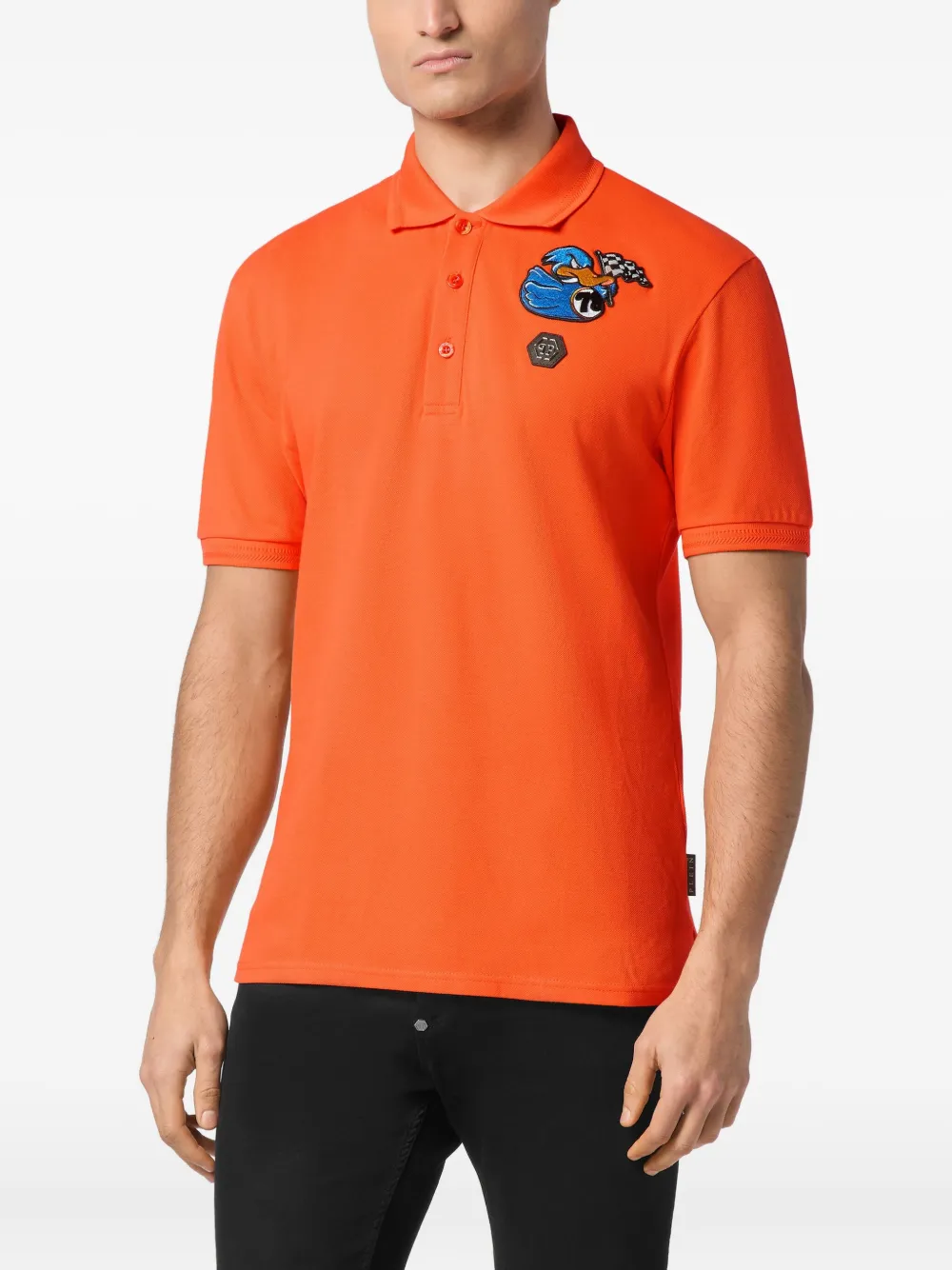 philippplein Philipp Plein Duck poloshirt - Oranje