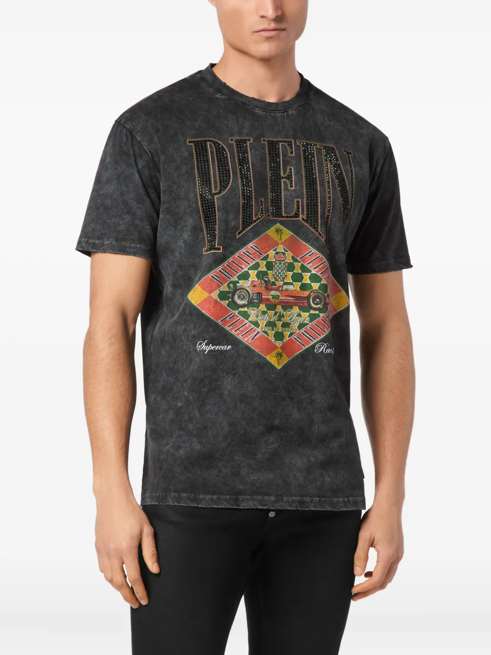 Philipp Plein Cote D'Azur T-shirt Zwart