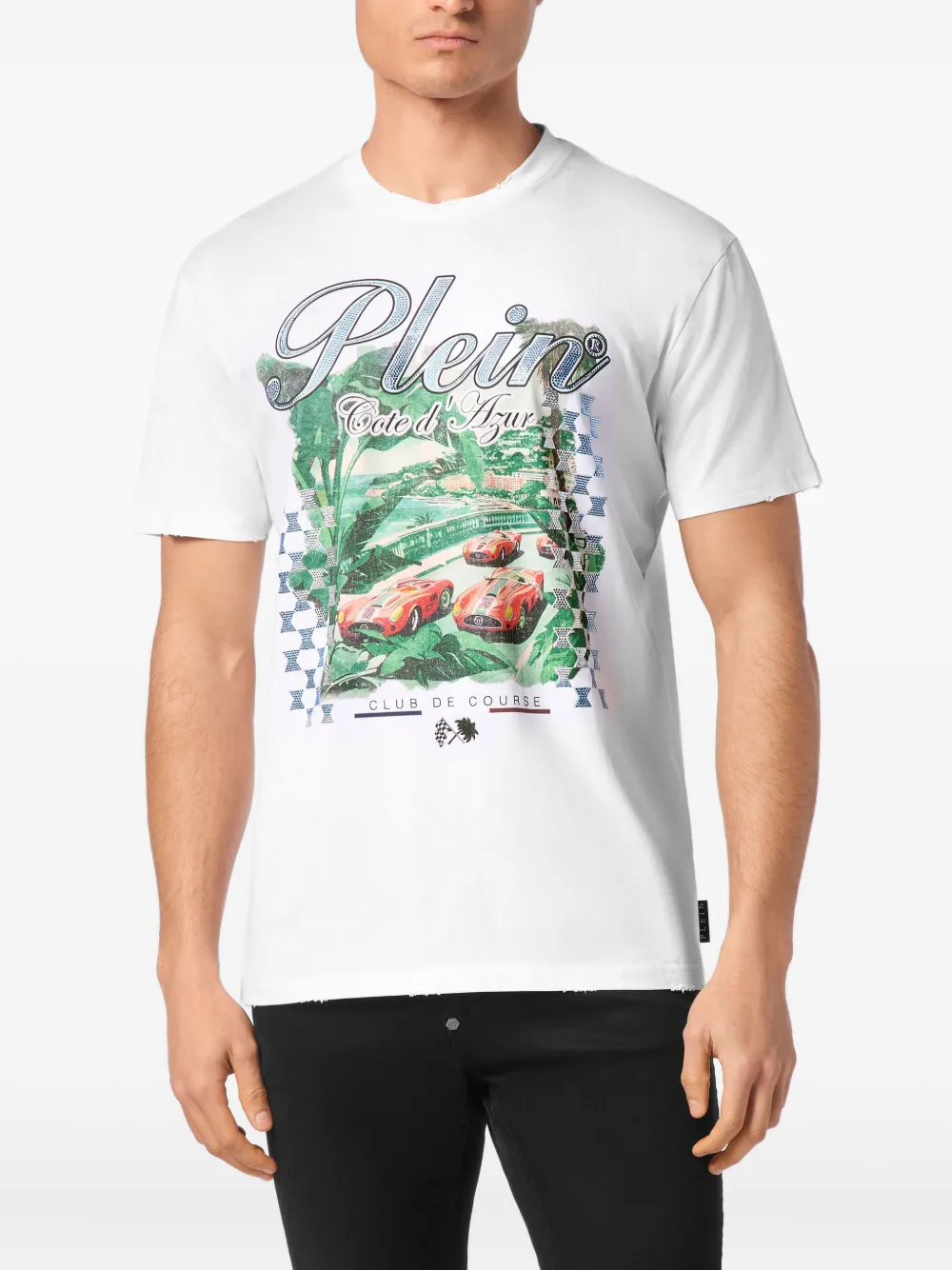 Philipp Plein Cote D'Azur T-shirt Wit