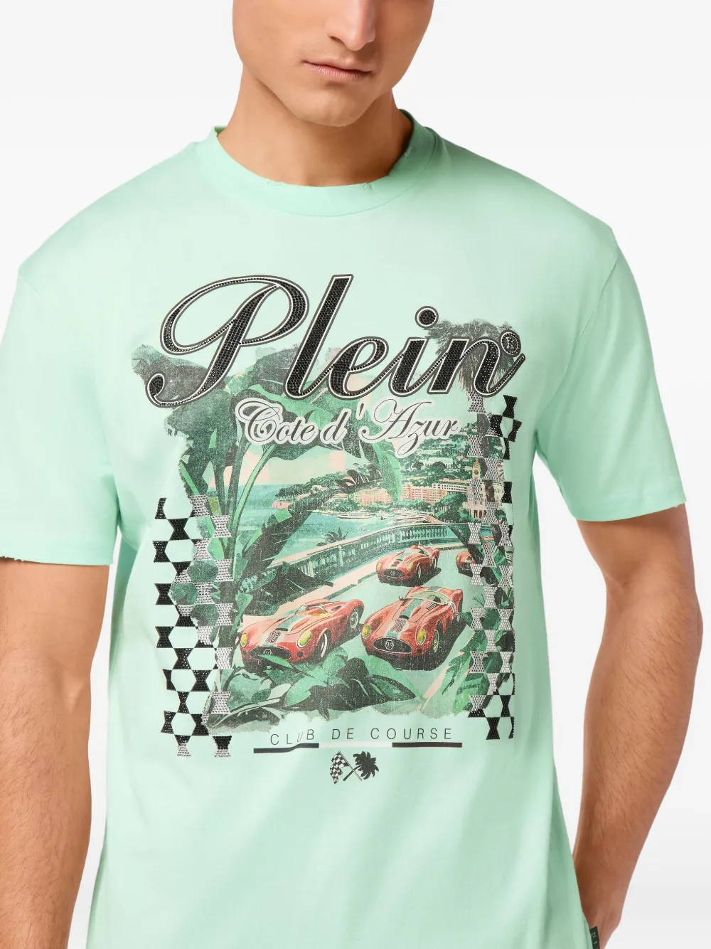 Philipp Plein Cote D'Azur T-shirt Groen